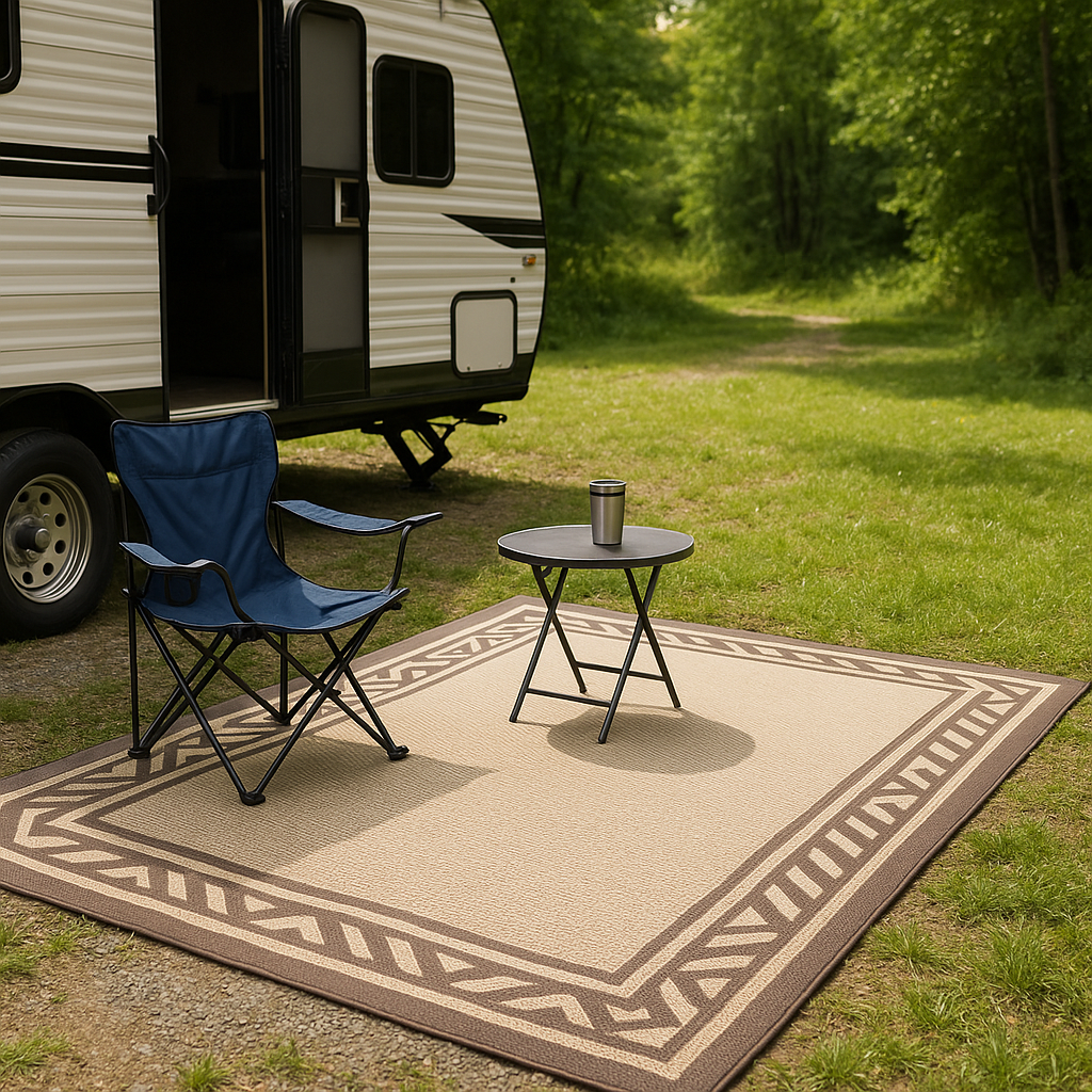 Best Outdoor RV Rugs for Patios and Campsites