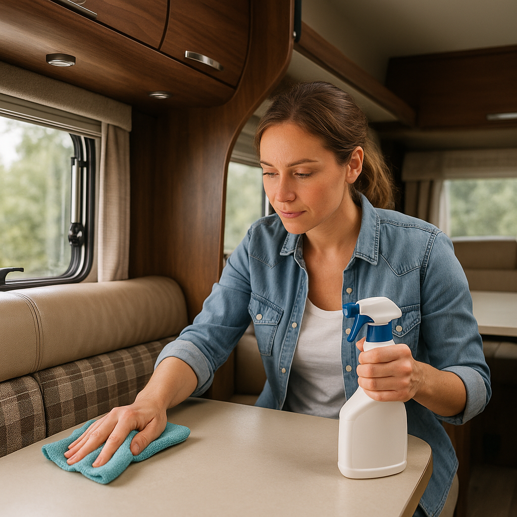Best RV Interior Cleaners for Vinyl and Upholstery