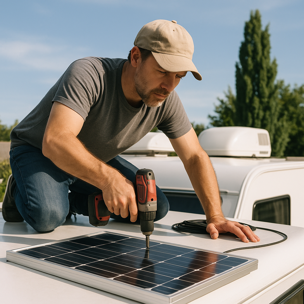 How to Install RV Solar Panels on a Budget