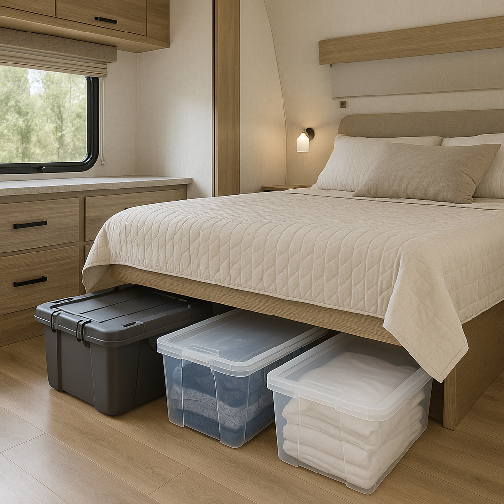 Best Under-Bed Storage Solutions for RVs